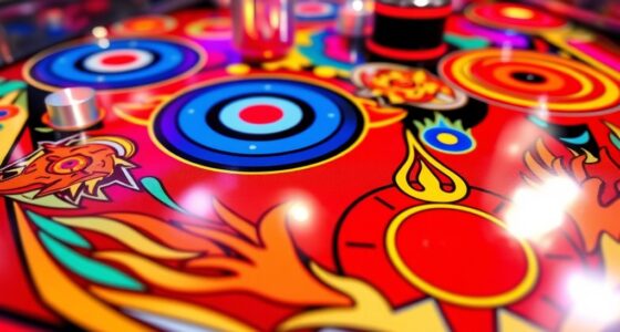 top pinball target decal sets