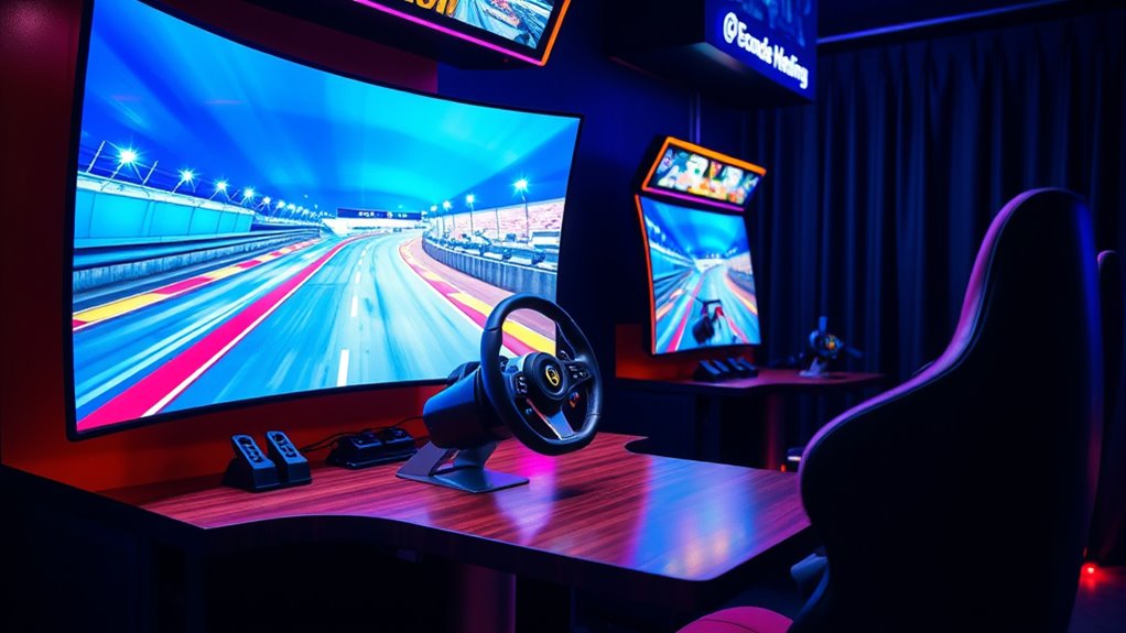 top racing arcade simulators