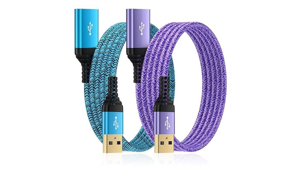 two pack 10 foot usb3 0