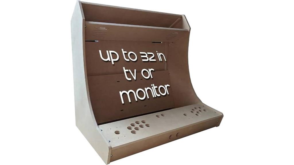 two player arcade cabinet