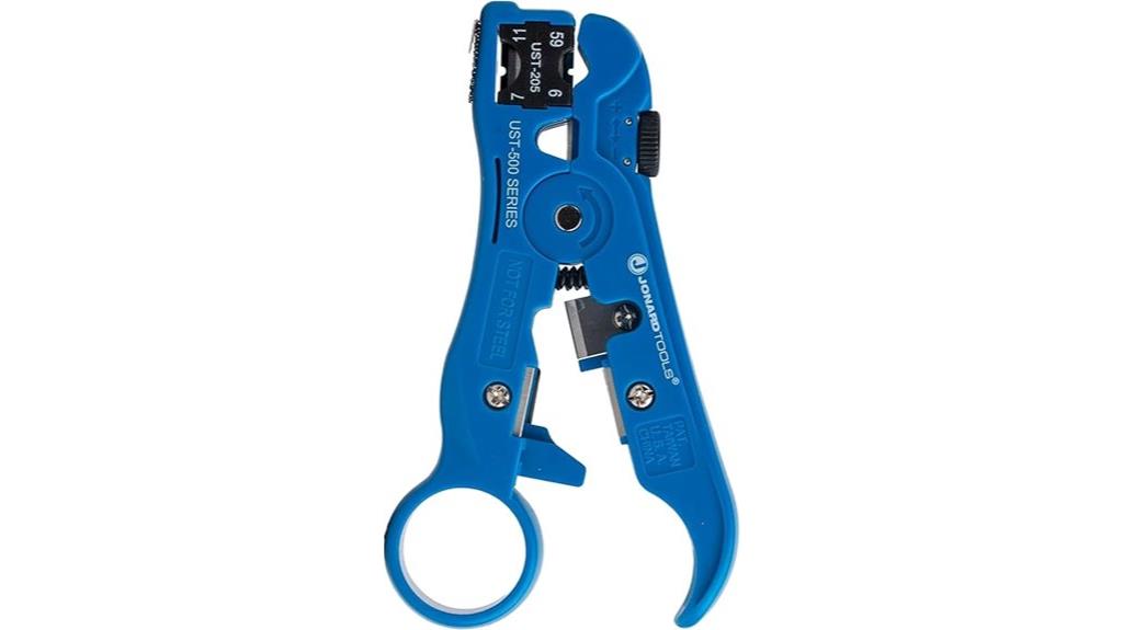 universal coaxial cable stripper