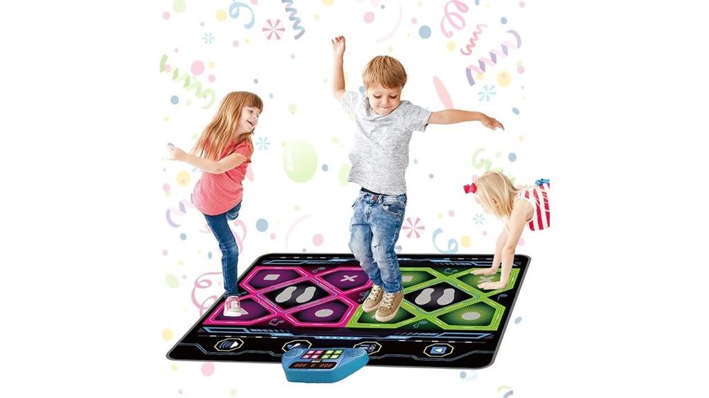 upgraded two player dance mat