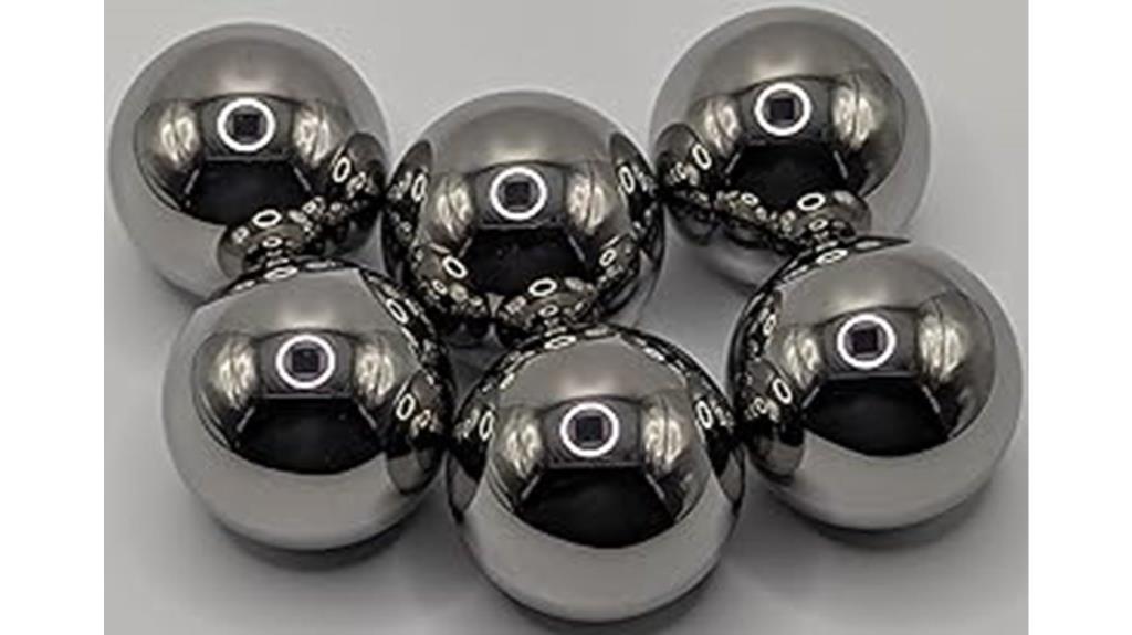 usa made shiny pinballs