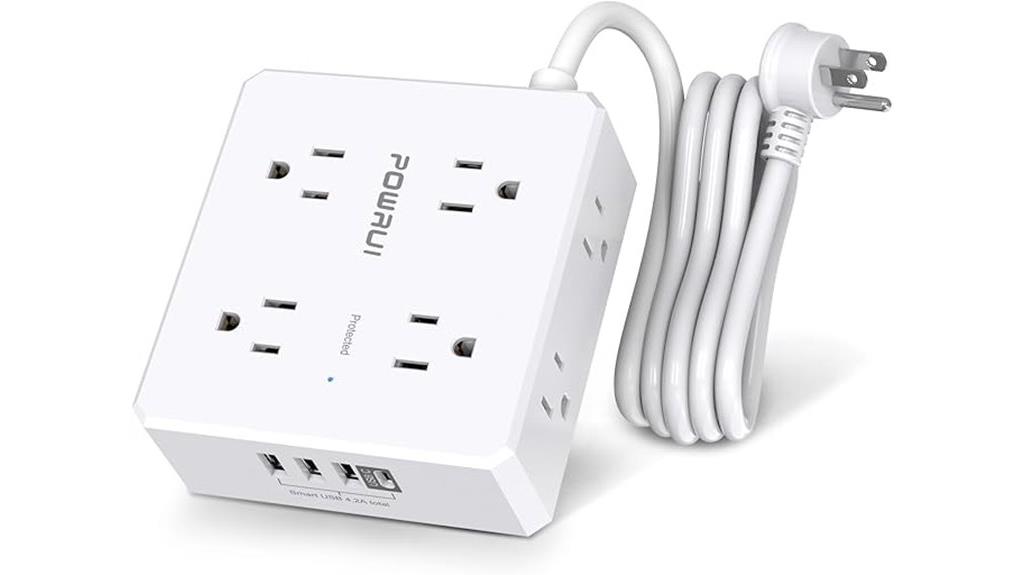usb enabled surge protector