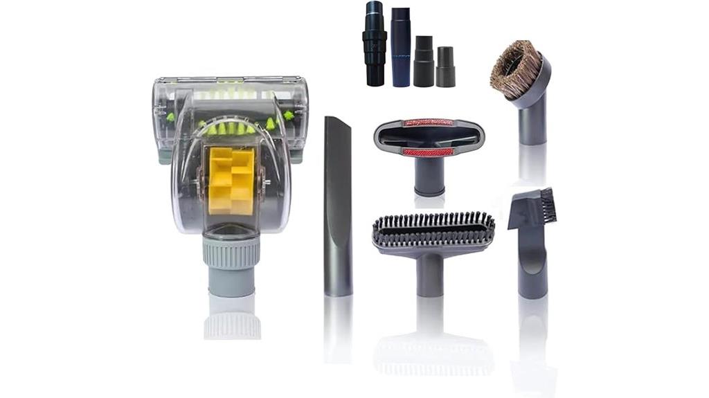 vacuum turbo brush set