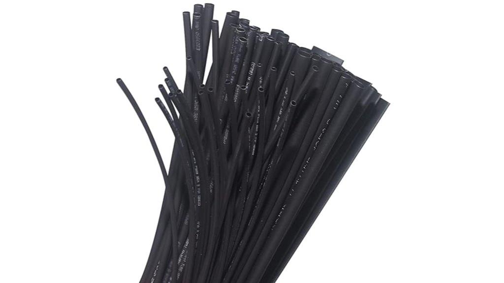 variety of heat shrink tubing