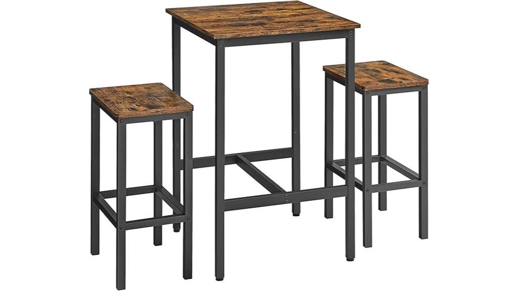 vasagle square bar set