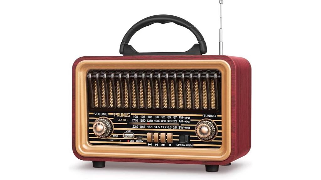 vintage bluetooth stereo radio