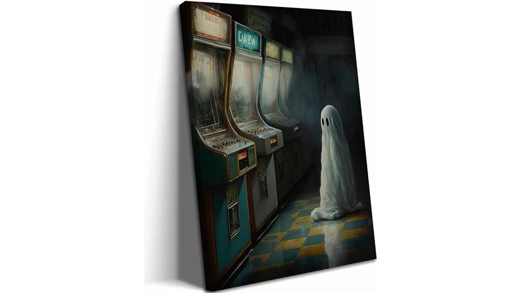 vintage ghost wall art