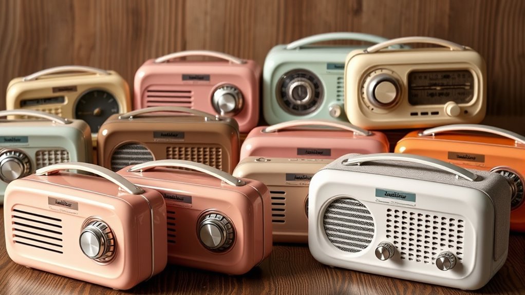 vintage inspired wireless speakers