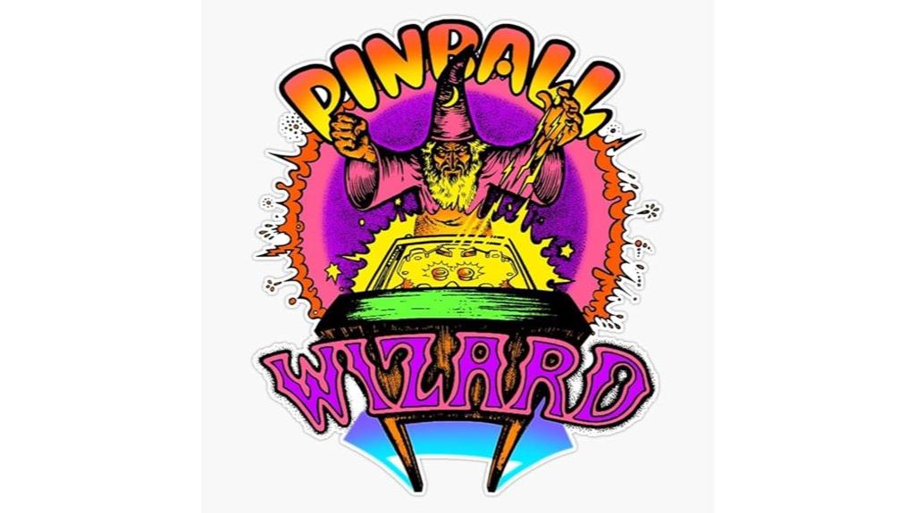 vintage pinball bumper sticker