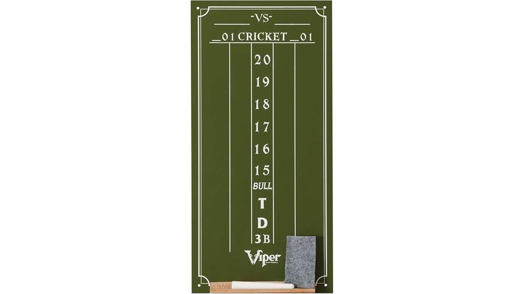 viper cricket darts scoreboard