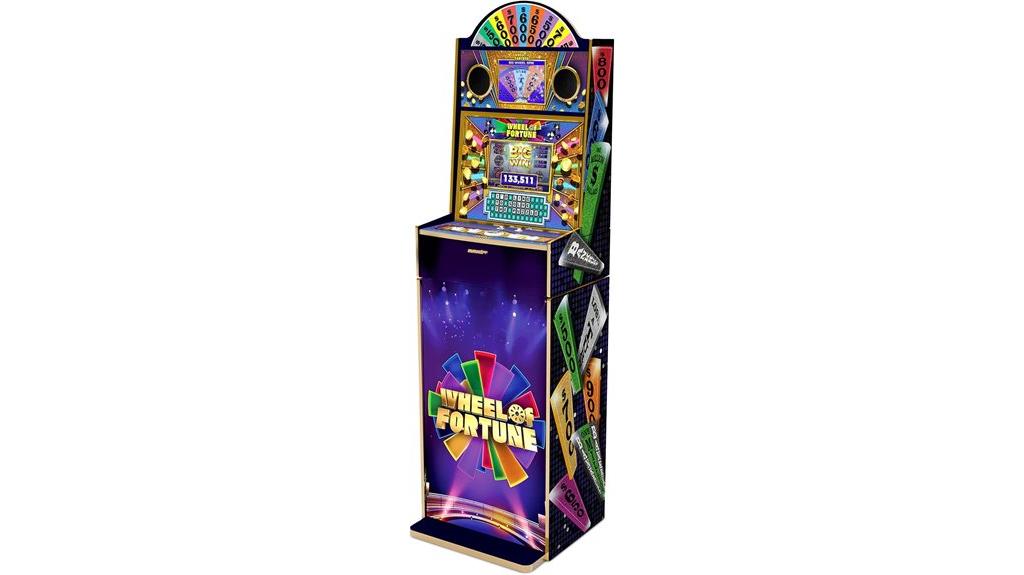 wheel of fortune arcade machine