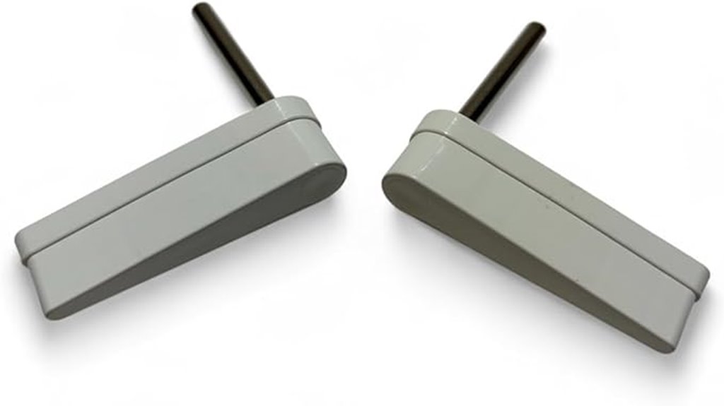 white pinball flipper bats