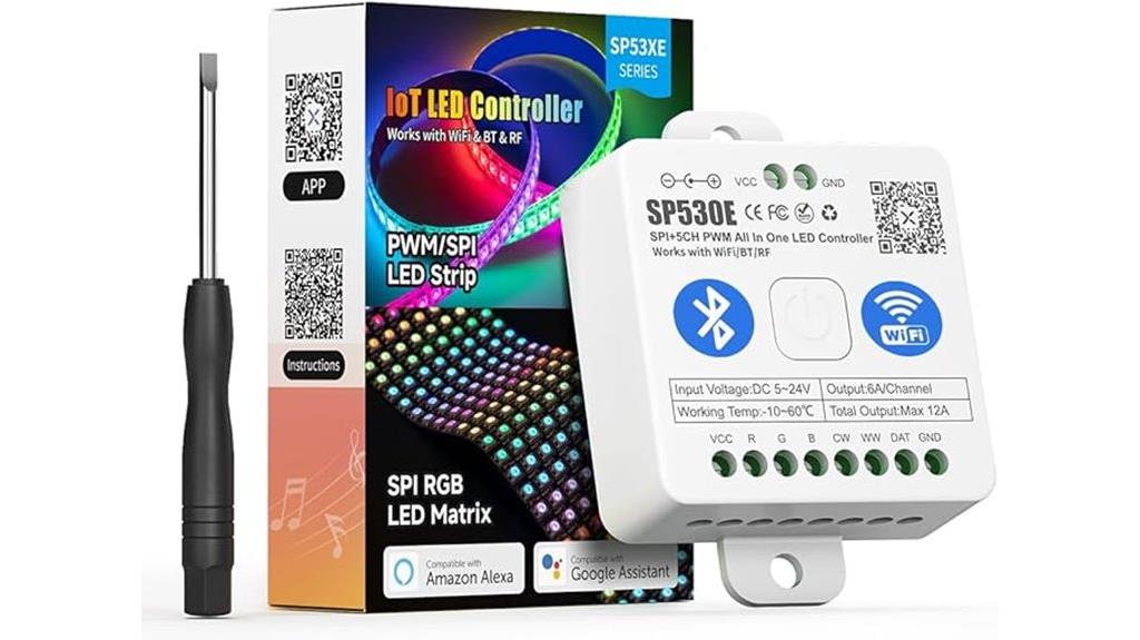 wifi alexa led controller