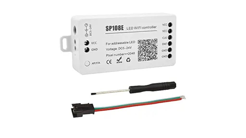 wifi enabled led controller