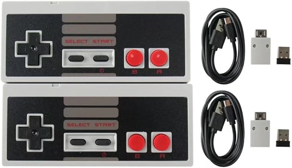 wireless controller for mini nes
