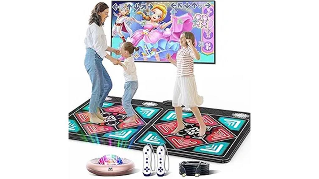 wireless dance mat with controllers