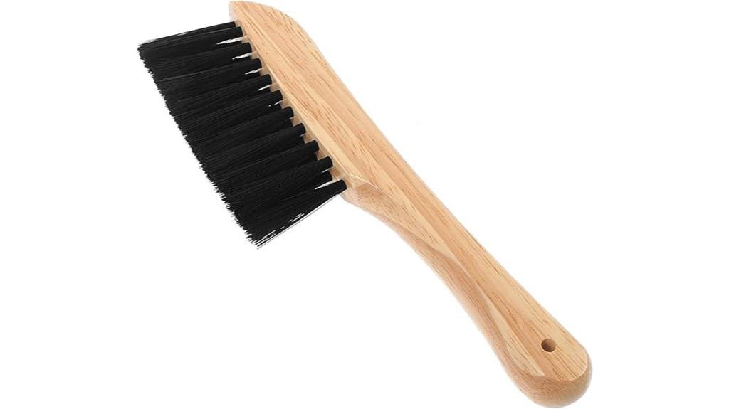 wooden pool table brush