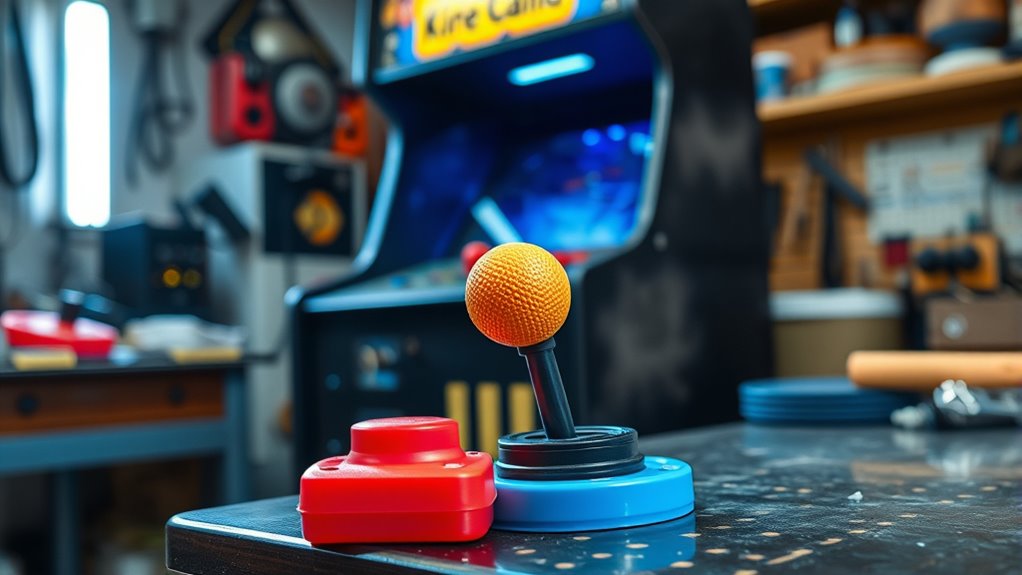 3d printed arcade parts