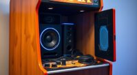 arcade cabinet sound improvements