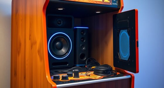 arcade cabinet sound improvements