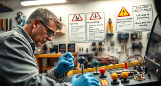 arcade electronics safety guidelines