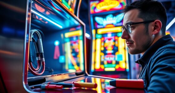 arcade hardware maintenance procedures