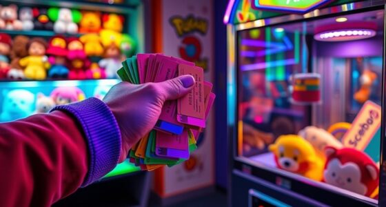 arcade ticket redemption rewards