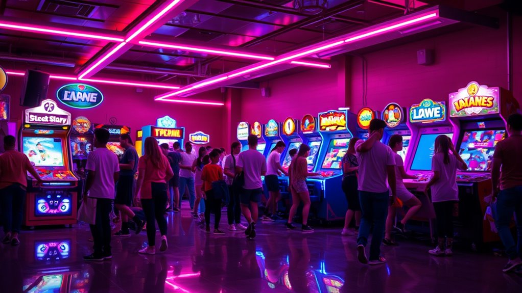 arcades foster social competition