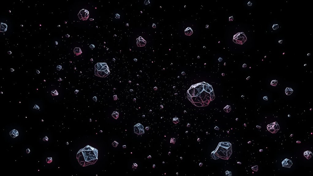 asteroids inspire vector graphics