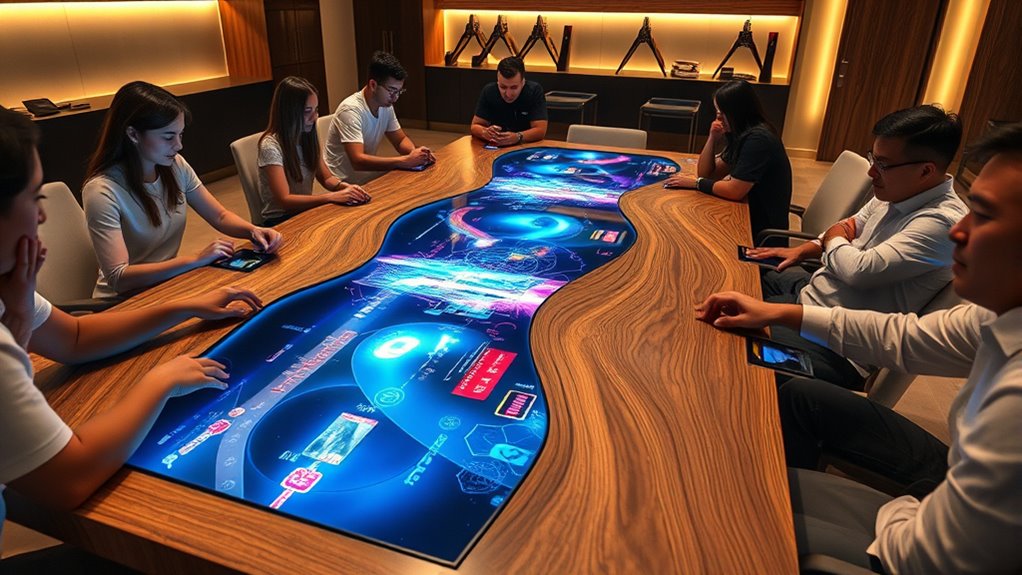 augmented reality smart tables