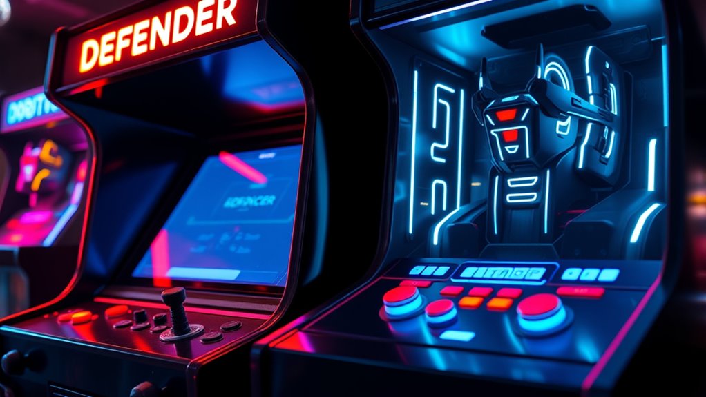 classic arcade hardware evolution