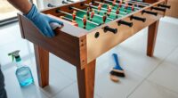 clean maintain tables regularly