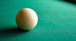 cloth impacts cue ball