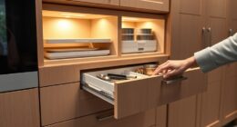 comfortable accessible cabinet design
