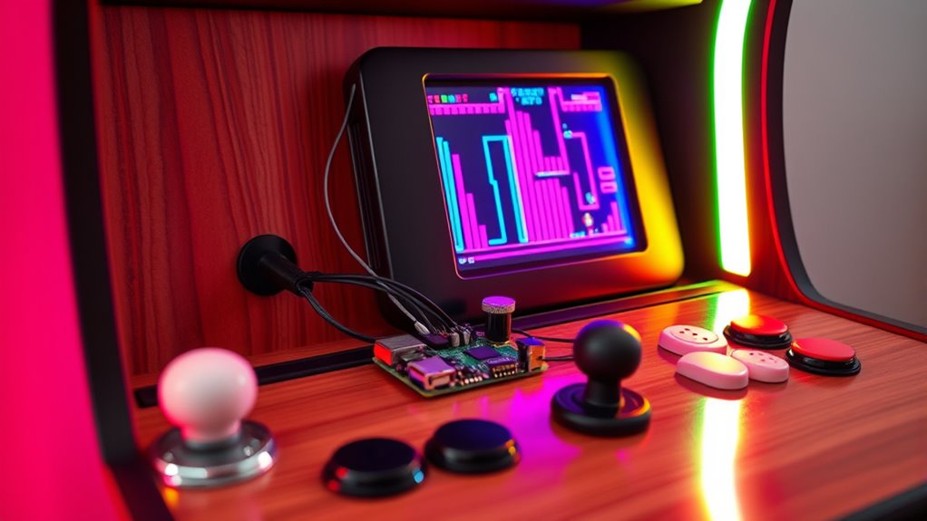 customizable retro arcade system