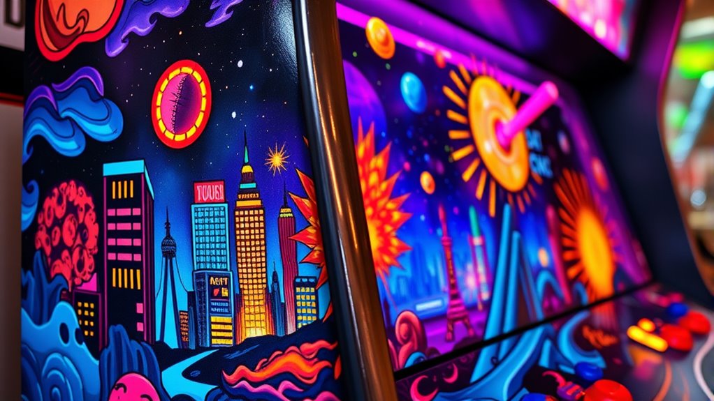 designing personalized arcade graphics