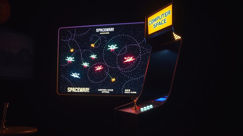 first arcade video games