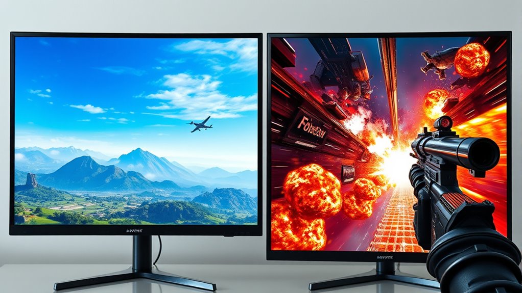 game display orientation preferences