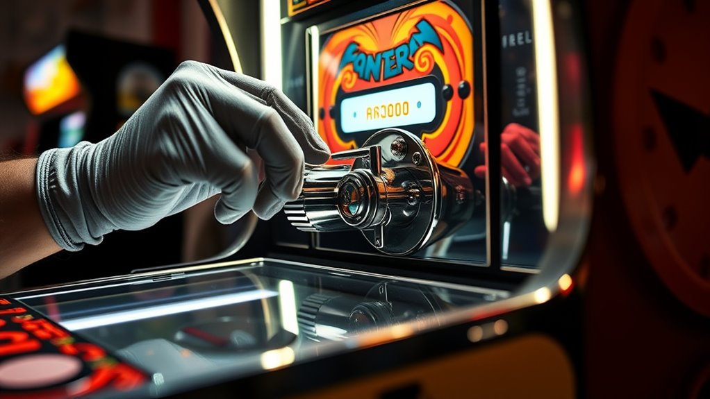 install coin door properly