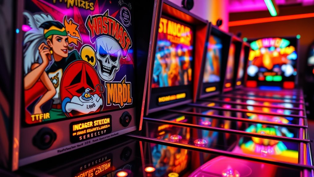 licensed theme pinball machines