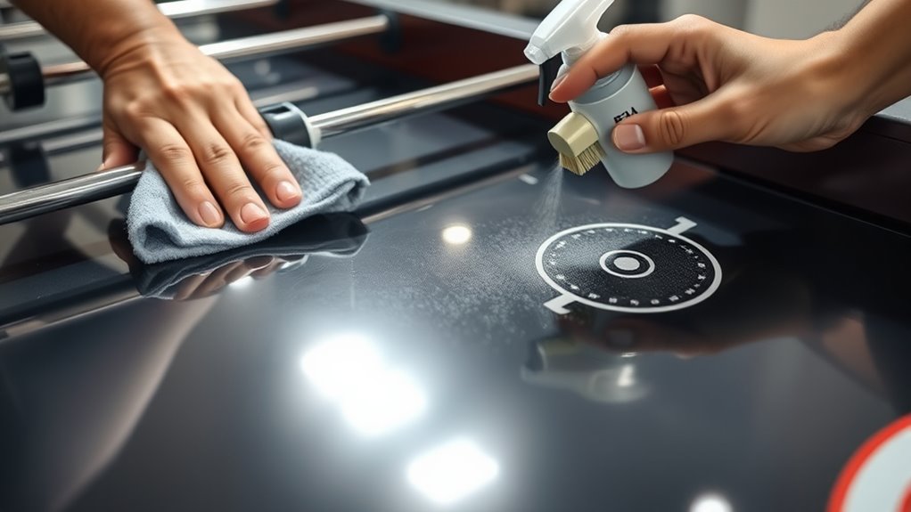 maintain clean lubricate regularly