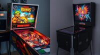 mechanical versus electronic pinball