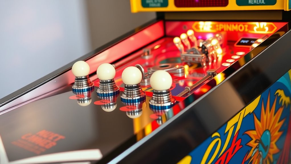 mid 20th century pinball innovations