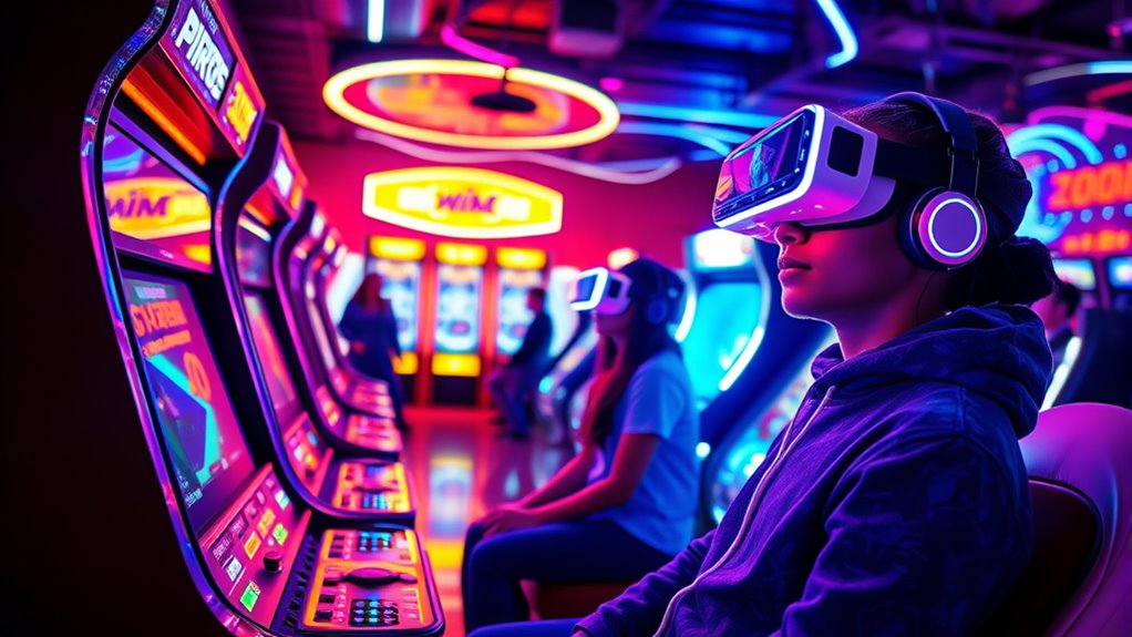 mixed reality arcade experiences