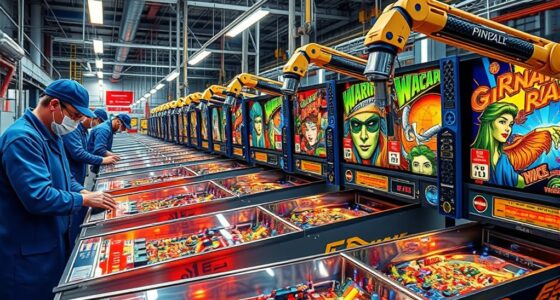 modern pinball manufacturing process