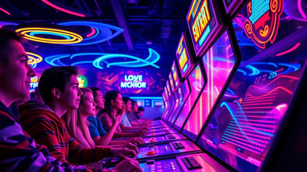 multisensory immersive arcade experiences