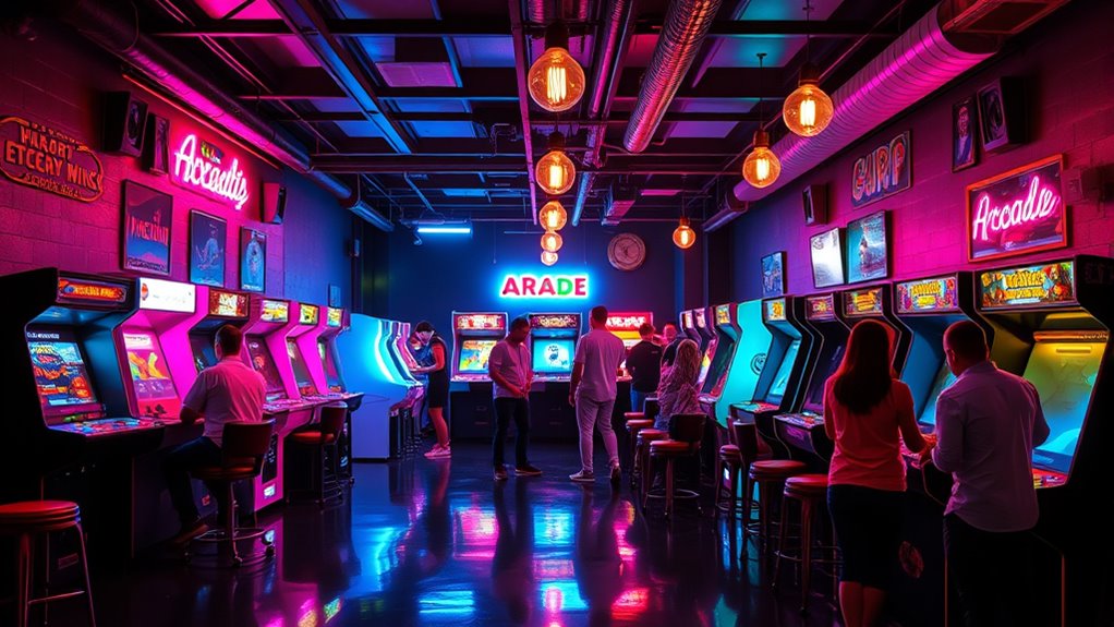 nostalgic arcade bar resurgence