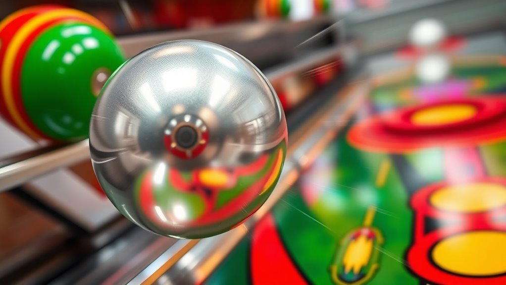 physics driven pinball gameplay